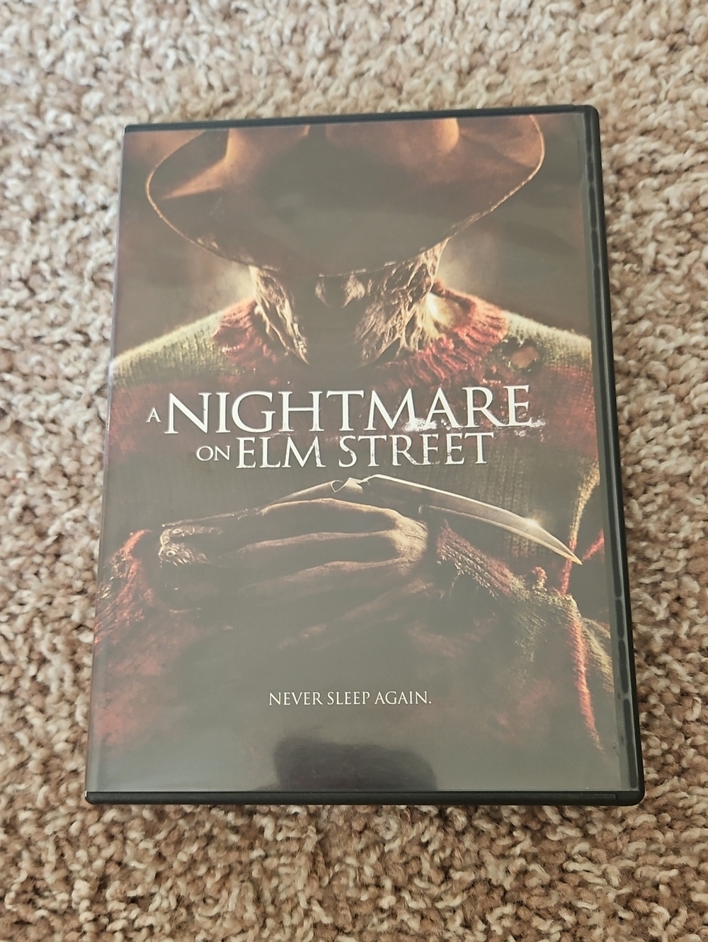 A Nightmare on Elm Street DVD - Black/Red Horror Movie